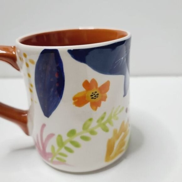 Hand Painted Cheetah Safari Colorful Eclectic Maximalist Coffee Mug - Picture 4 of 11